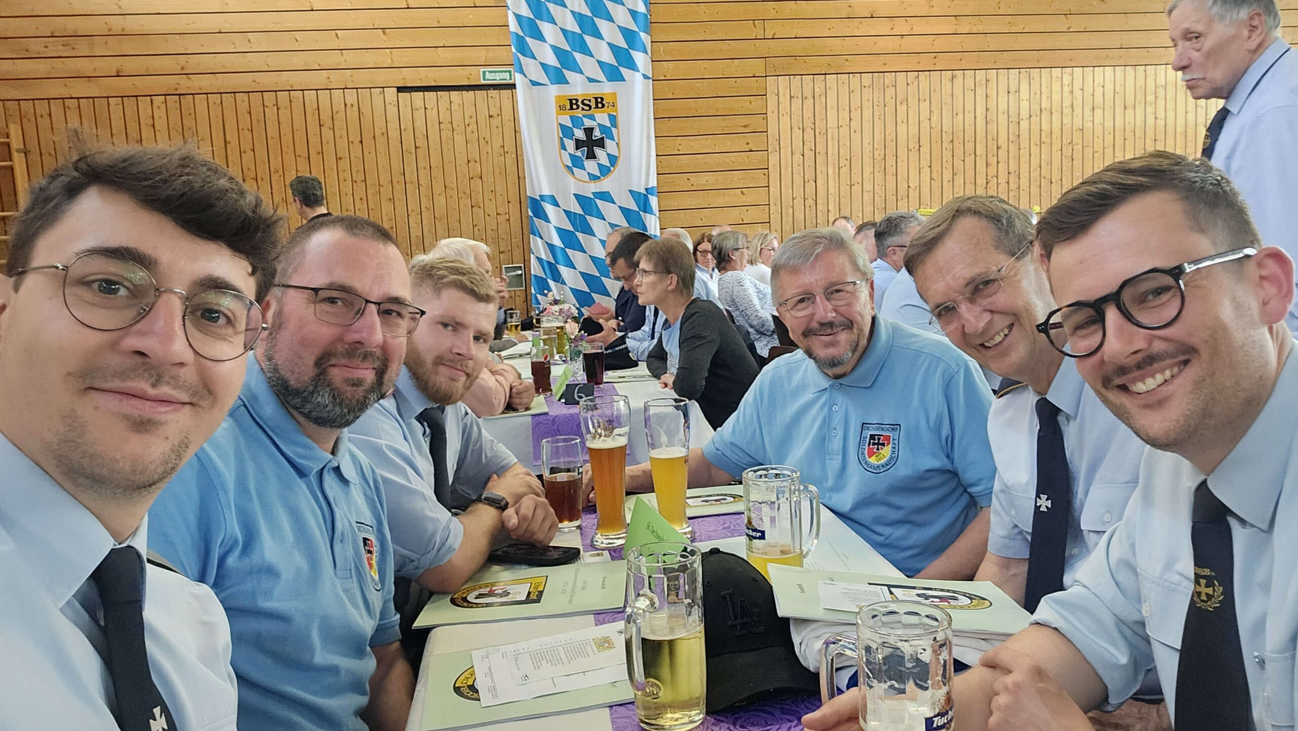 Kameradschaftliches Beisammensein 150 Jahrfeier der Soldatenkameradschaft Eltersdorf