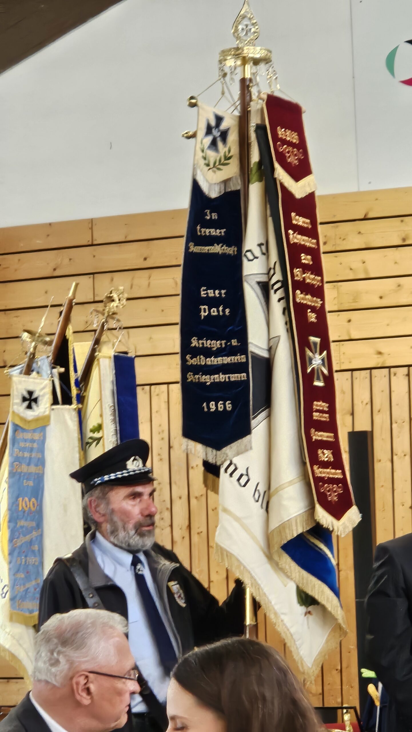 Neues Banner 150 Jahrfeier der Soldatenkameradschaft Eltersdorf